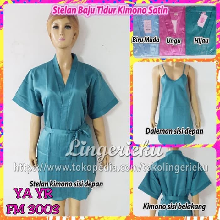 Promo Baju Tidur Wanita/Daster tidur/baju tidur kimono/piyama satin/ Sutra Terlaris