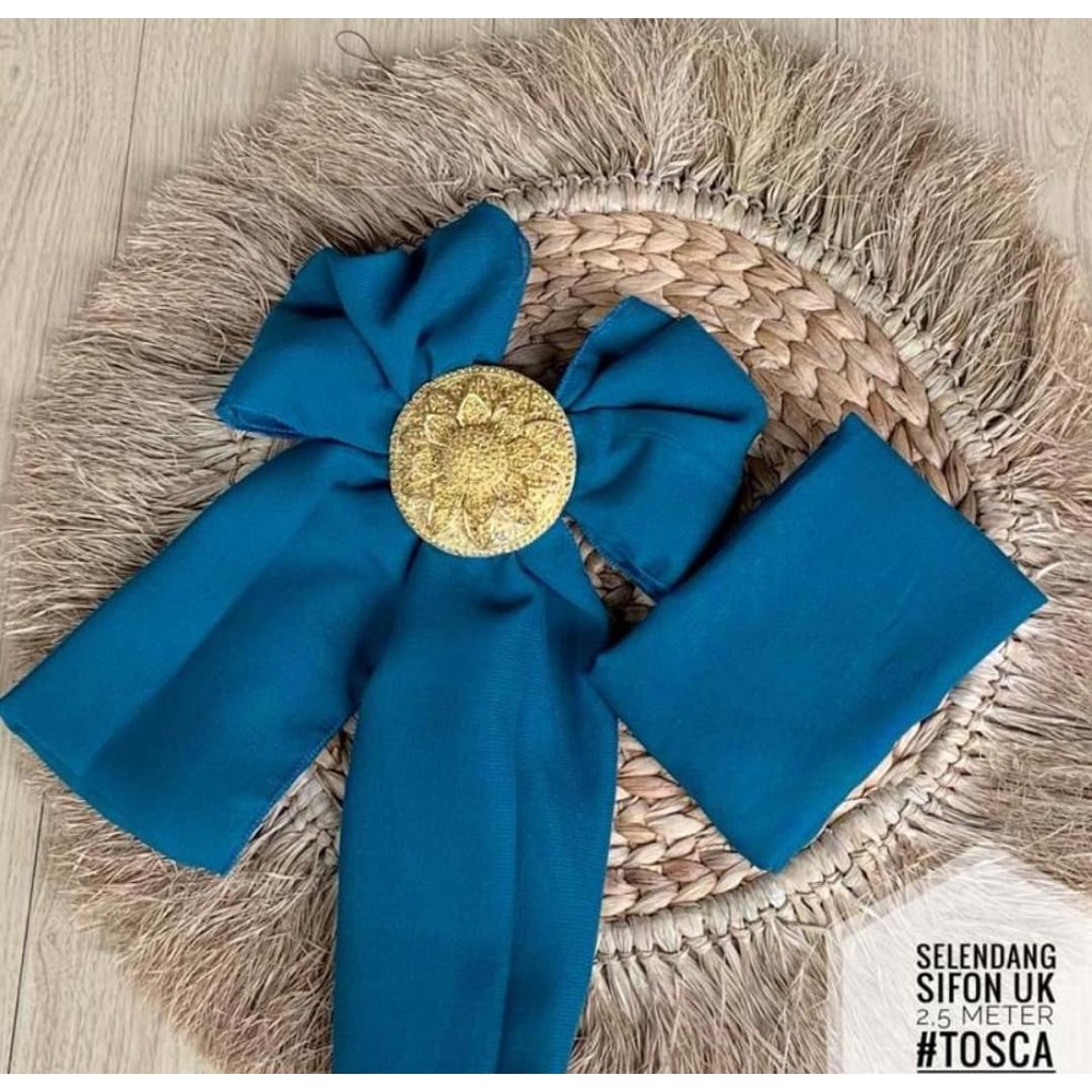 SELENDANG CHIFFON || SELENDANG SIFON BALI WARNA WARNI-Tosca