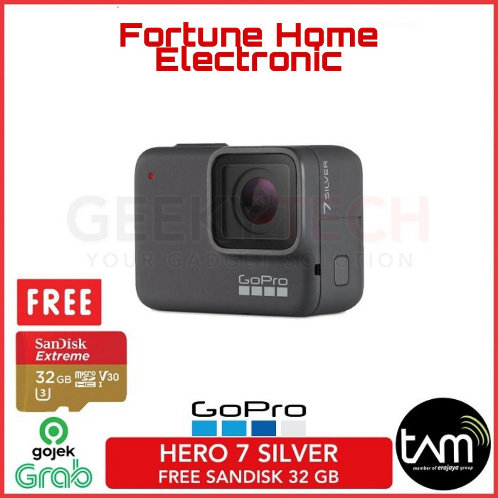Gopro Hero7 Silver Garansi Tam Action Camera Gopro Hero 7 Go Pro Hero 7 Action Camera Keren Shopee Indonesia