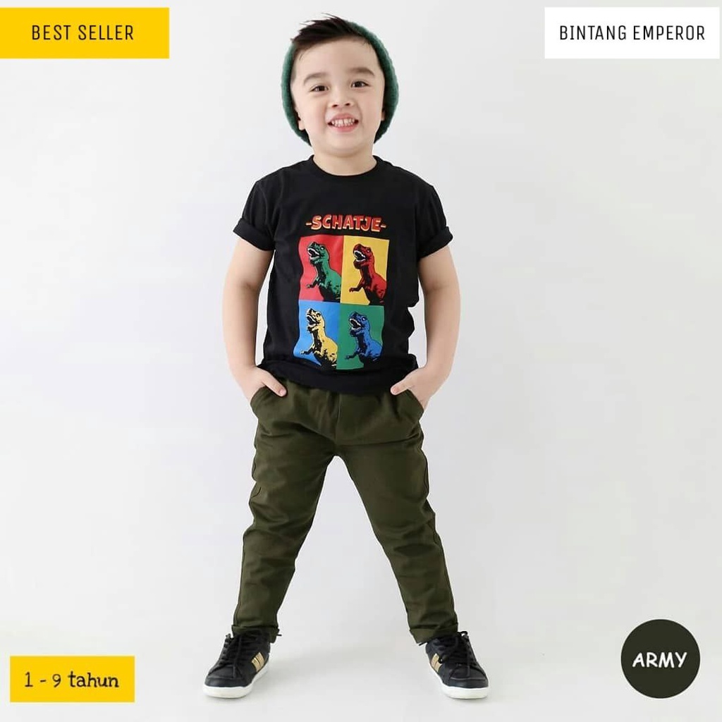 (BISA COD) Celana Chino Anak Panjang Original pieter.pieter Usia 1 - 13 Tahun Cewe Cowo UNISEX