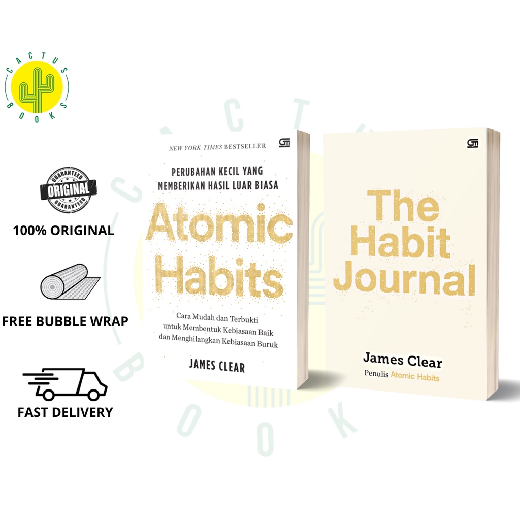 ATOMIC HABITS // THE HABIT JOURNAL -  James Clear