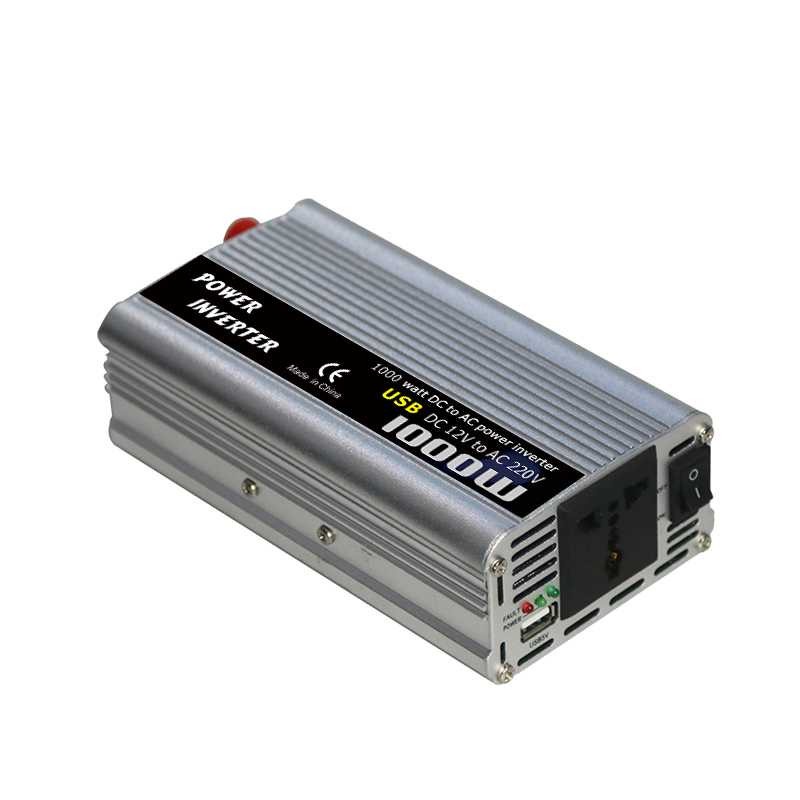 POWER INVERTER 12V 1600W 1000W PSW Inverter Pure Sine Wave 1000W DC 12V to AC 220V-230V USB DC 5V / Power Inverter 1000 watt