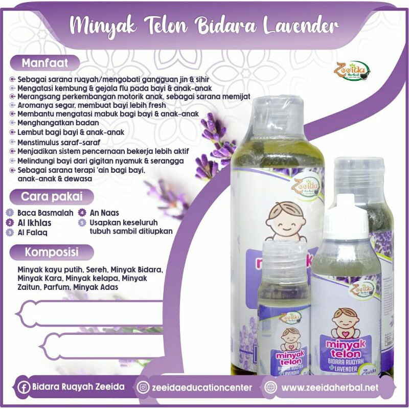 Minyak Telon Bidara Zeeida