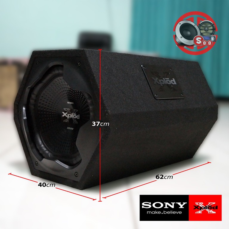 sony xplod subwoofer box