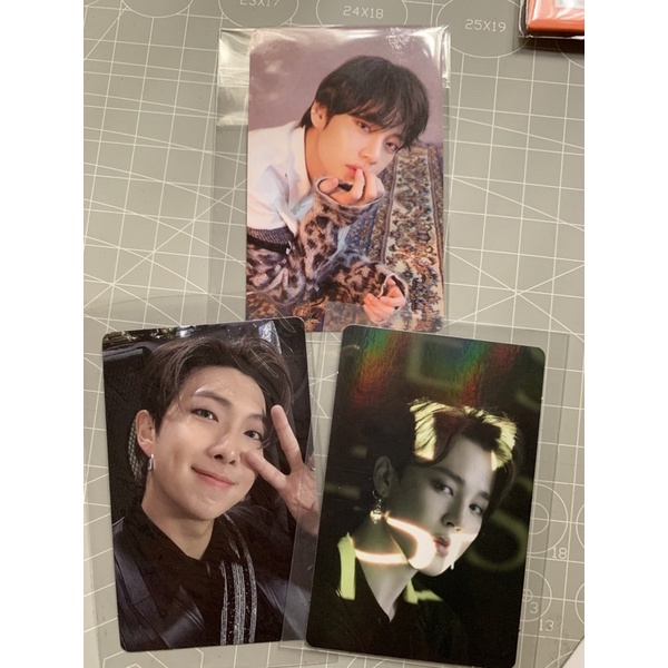Take All Photocard Tae Tear O, Jimin Holo MOTS & RM MOTS