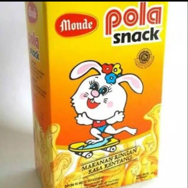 

Monde snack pola snack 25gram rasa kentang