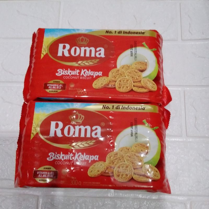 

ROMA BISCUIT KELAPA 300 G