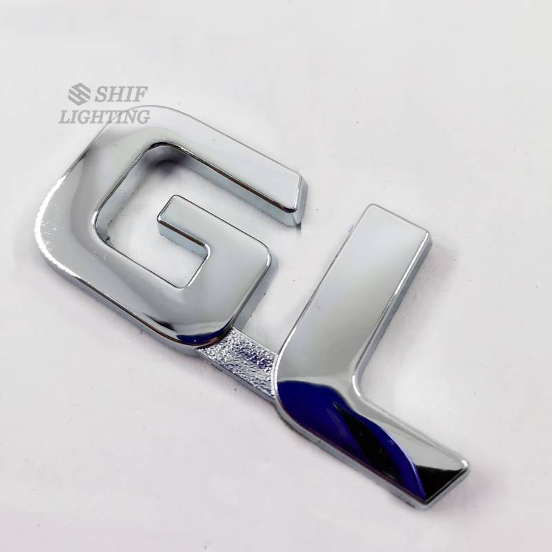 1pc Stiker Emblem Tulisan HIACE GL Bahan ABS Untuk Bagasi Belakang Mobil TOYOTA