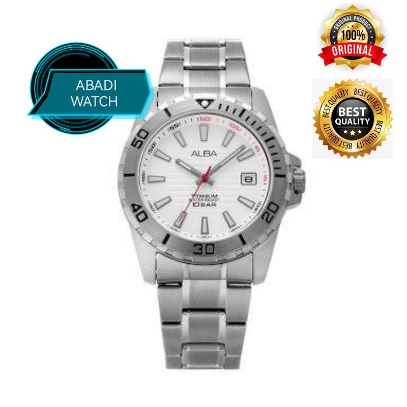 JAM TANGAN PRIA ALBA AXHK61X1 ORIGINAL