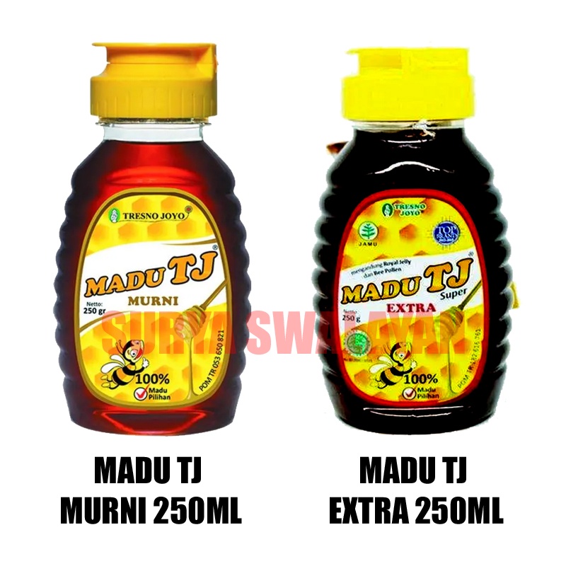 Madu TJ Murni 250 gr - Tresno Joyo Madu TJ Murni 250 gr