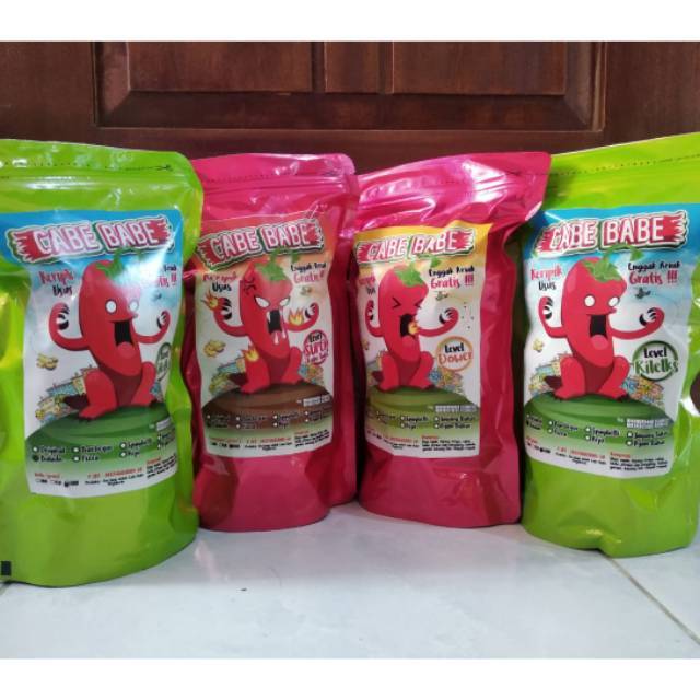 

Cabebabe kripik usus Paket Hemat