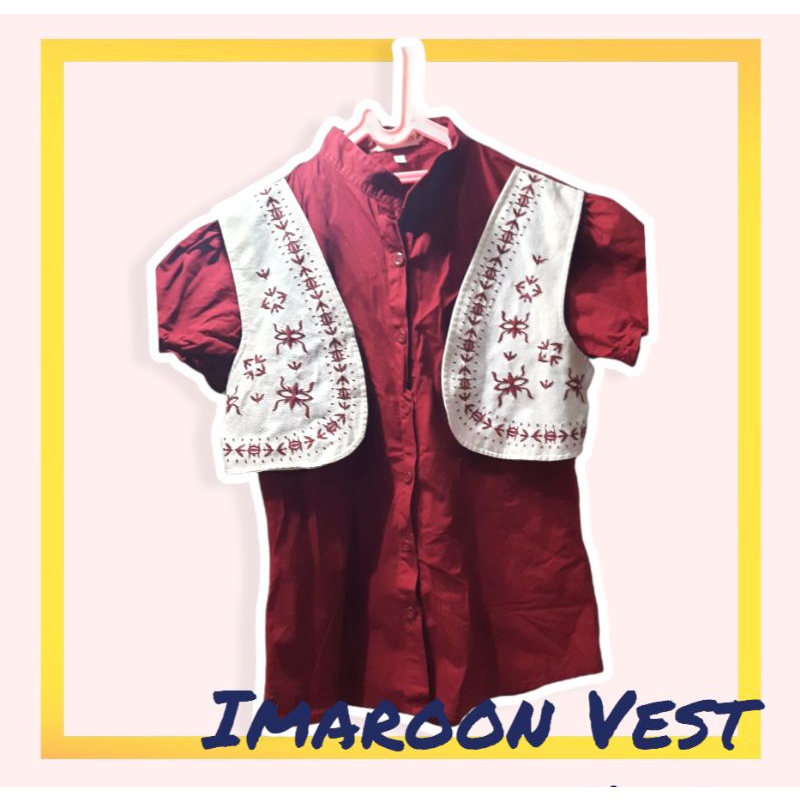 preloved kemeja imaroon