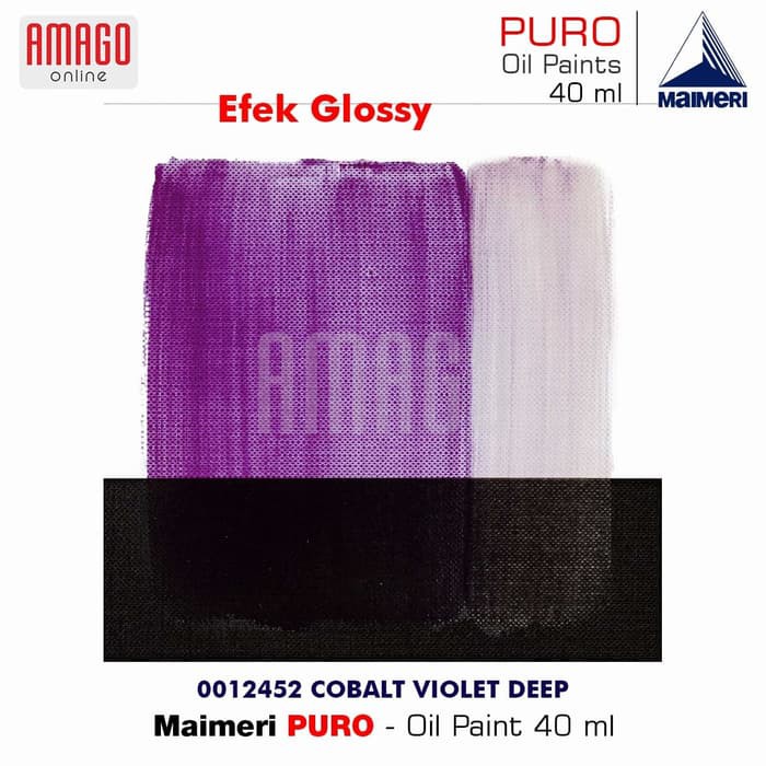 MAIMERI PURO - OIL PAINT - COBALT VIOLET DEEP - 40ML - M0012452