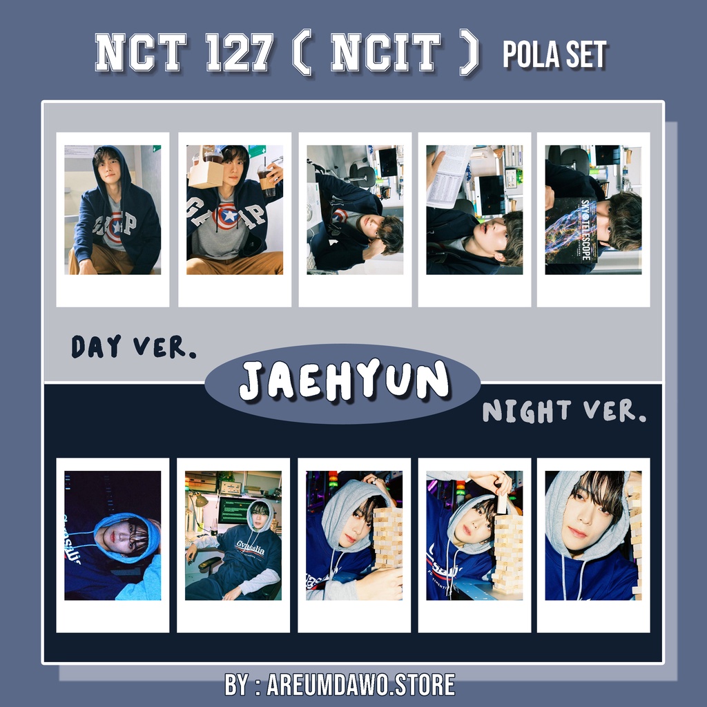 NCT 127 NCIT POLA SET TAEIL JOHNNY TAEYONG YUTA DOYOUNG JAEHYUN JUNGWOO MARK HAECHAN
