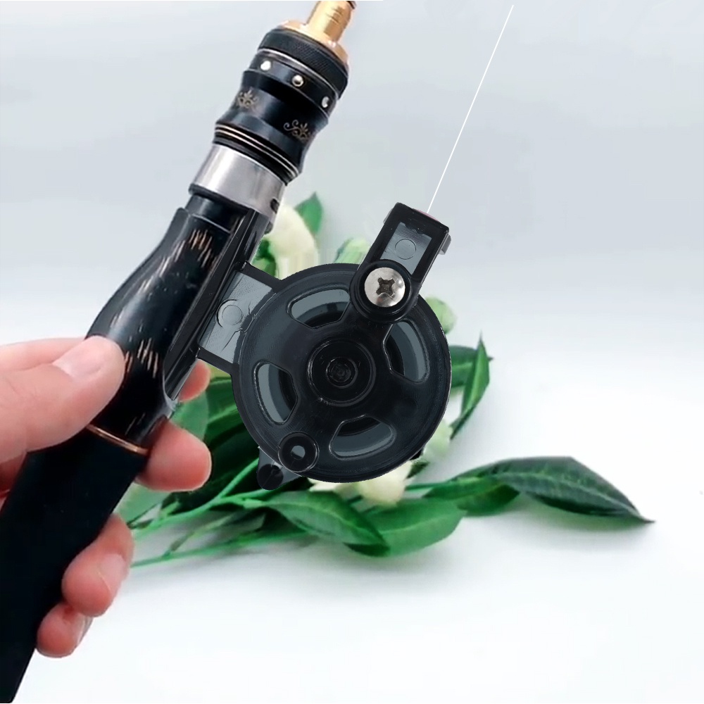 Reel Pancing Mini Portable 50-60m Untuk Memancing Di Laut