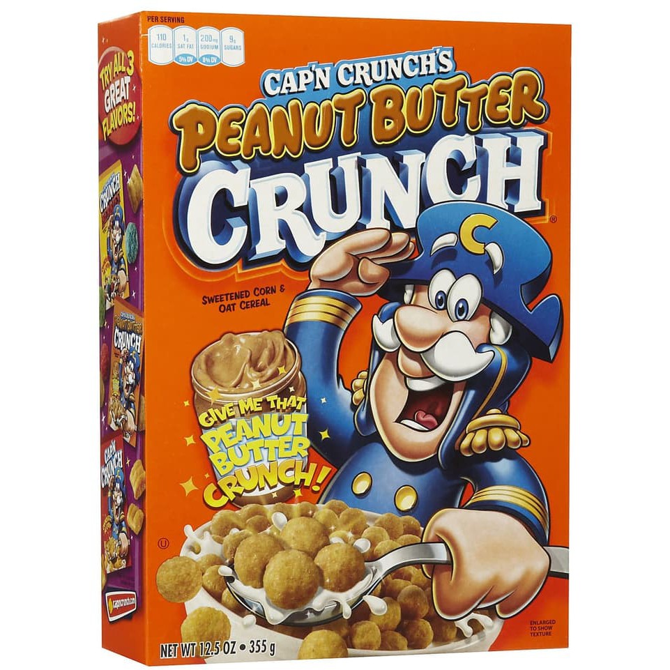 

#HANDCARRY Quaker Cap'n Crunch Peanut Butter 355g - UFOHCR2047