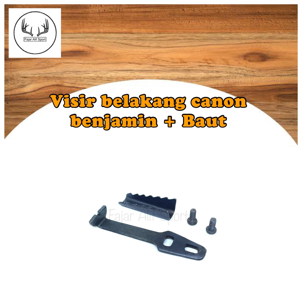 Visir belakang canon