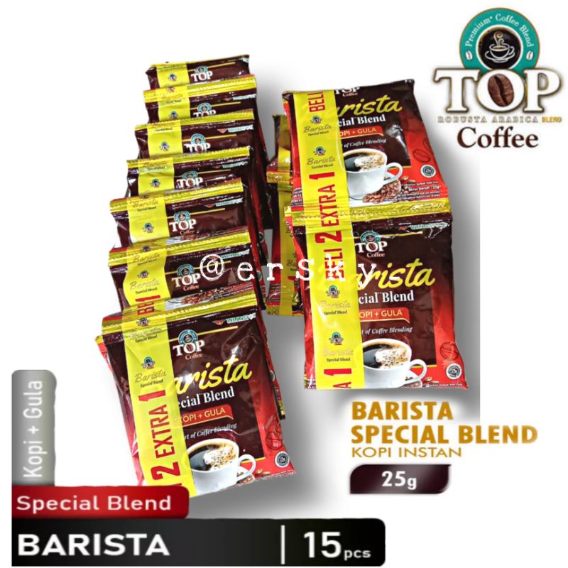 

PROMO TOP COFFE BARISTA SPESIAL BLAND 25GR (15 SACHET)