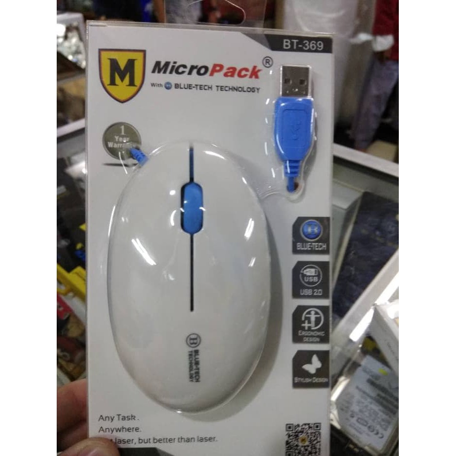 Micropack Mouse BT369 with Bluetech technology