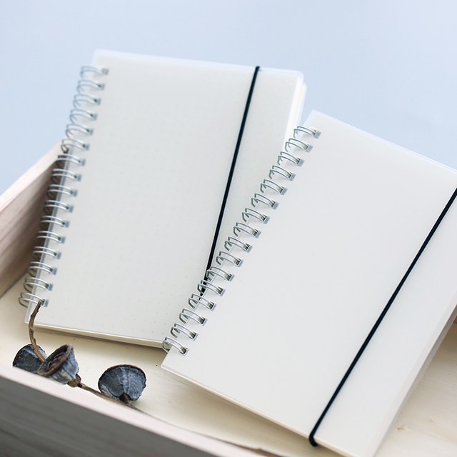 

[RESTOCK] A6 Simple Notebook Buku Catatan Spiral - Blank