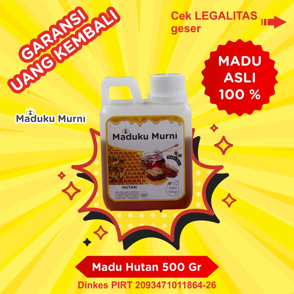 

MADU HUTAN ASLI 500 GR GROSIR