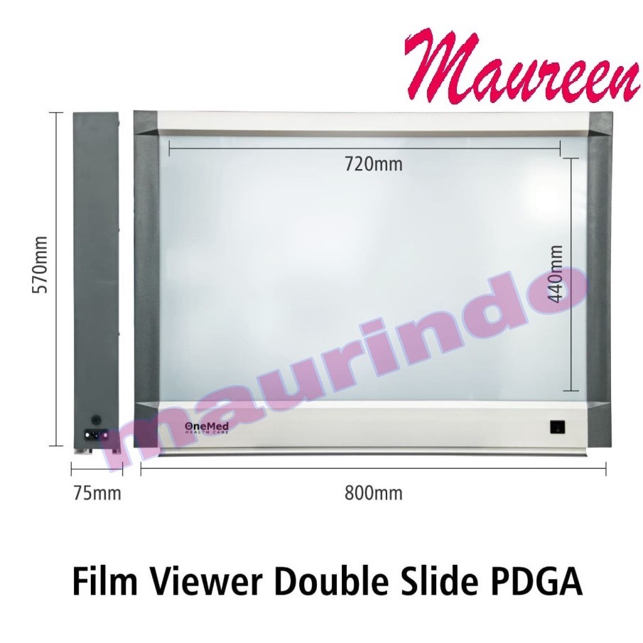 [✅COD] Onemed Film Viewer Xray DOUBLE SIDE Film Iluminator Light Box X-ray