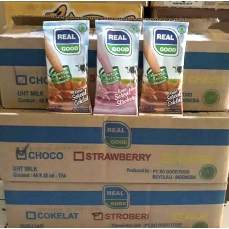 

real good bantal coklat per box isi 60 pcs