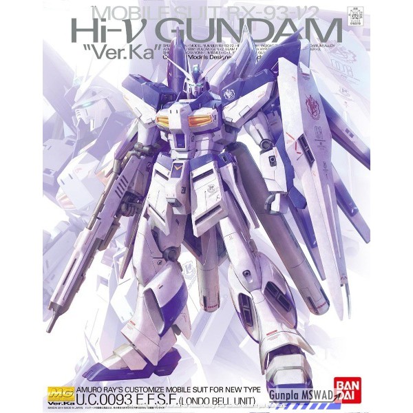 MG RX-93-v2 Hi-V Gundam Ver.Ka 1/100