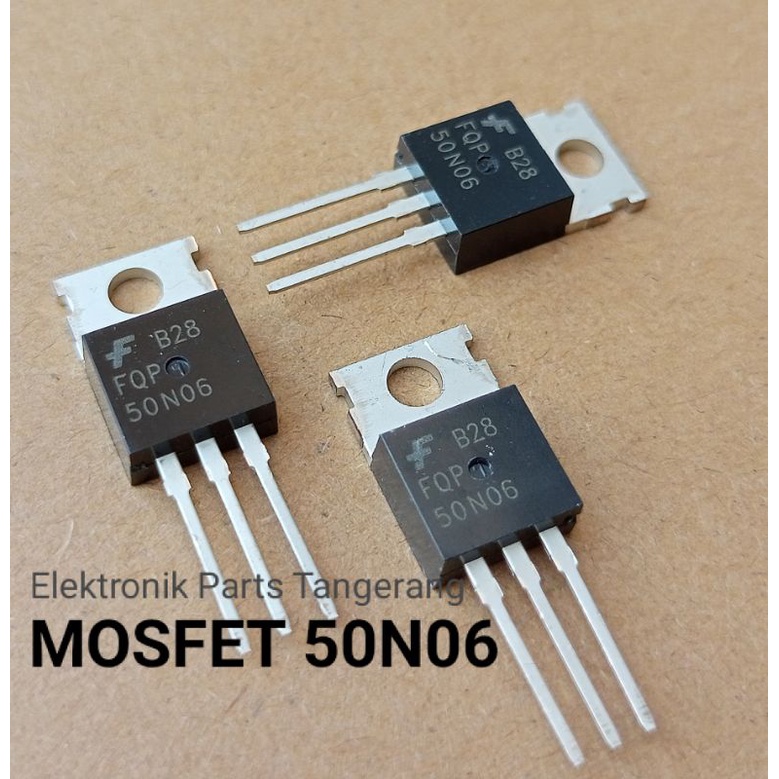 MOSFET 50N06 FQP FQP50N06 Transistor Fet FQP50N06 Mosfet Kecil 50n06 Tr 50n06
