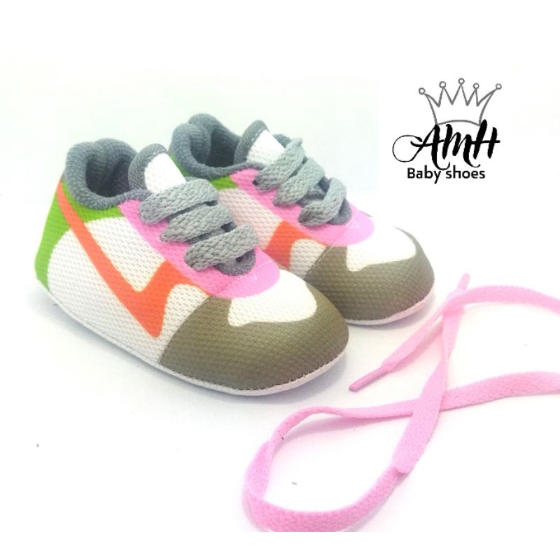 bams sepatu bayi laki_laki perempuan prewalker model casual sprot 2-12 bln