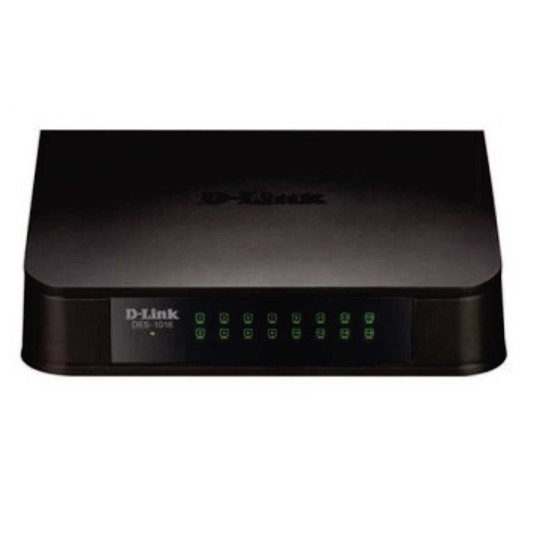 D-Link DES-1016A Switch 16-Port 10/100 Mbps - Plastik