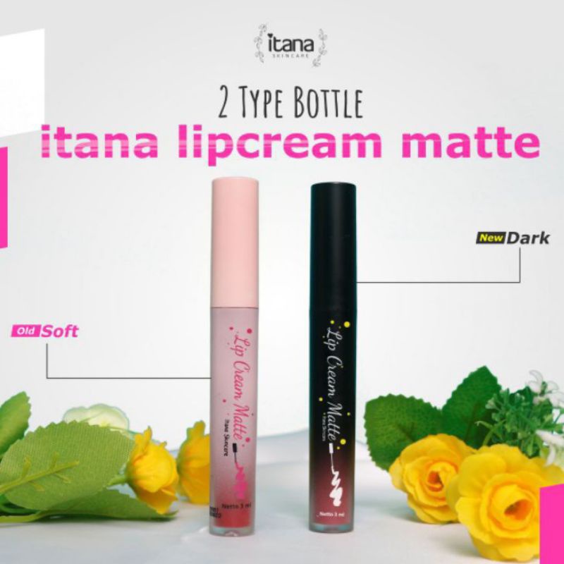 LIPCREAM ITANA RED SKINCARE BPOM / LIPSTIK ITANA