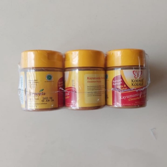 

Kayu Manis Bubuk Koepoe Koepoe 35gr / Cinnamon Powder