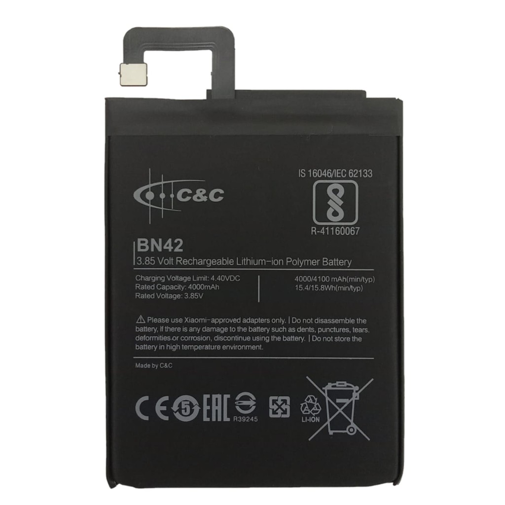 Batre battery baterai Double Power IC/C&amp;C Xiaomi Redmi 4 BN42