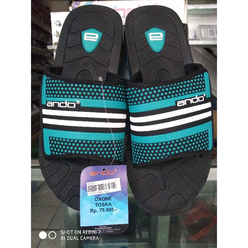 sandal ando slop pria oxone toska original