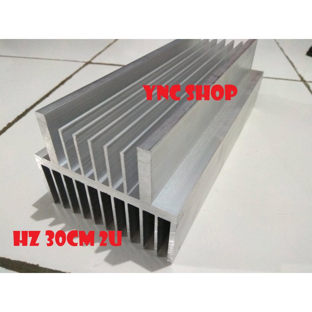 HEADSINK - PENDINGIN 2U POLOS 30 CM SUPER TEBAL