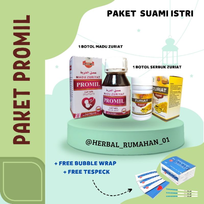 Madu Promil Istri Suami / Madu Zuriat Suami Istri / Kapsul Zuriat Suami Istri / Kapsul Zuriat Promil