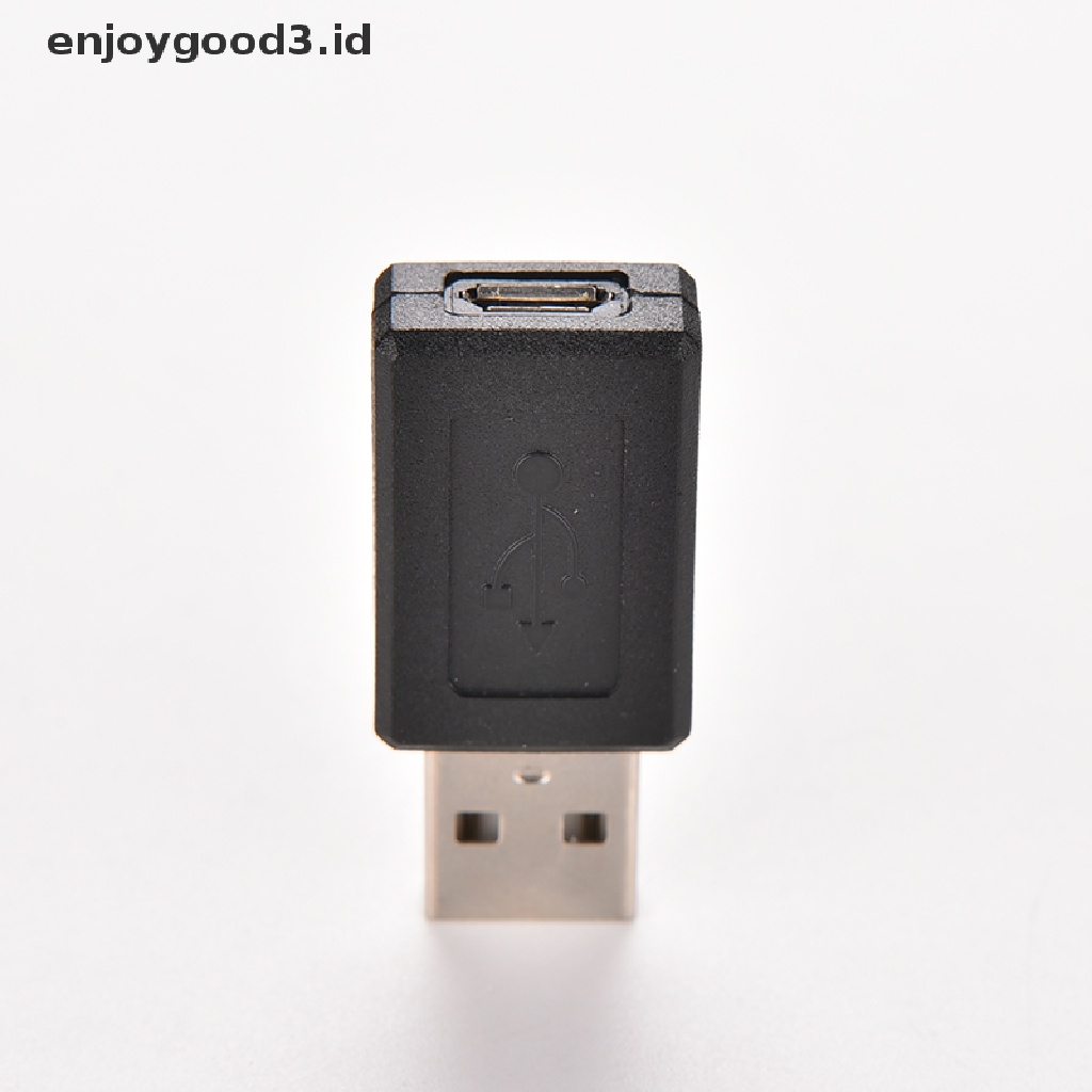 (Rready Stock) Adaptor Converter Konektor USB 2.0 A Male Ke Micro USB B Female M / F (ID)