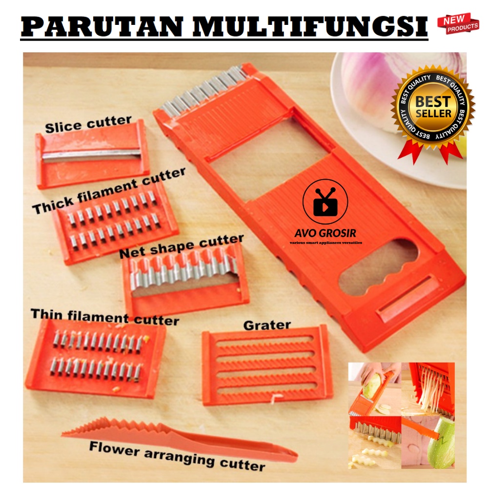 parutan multifungsi 8 in 1 praktis