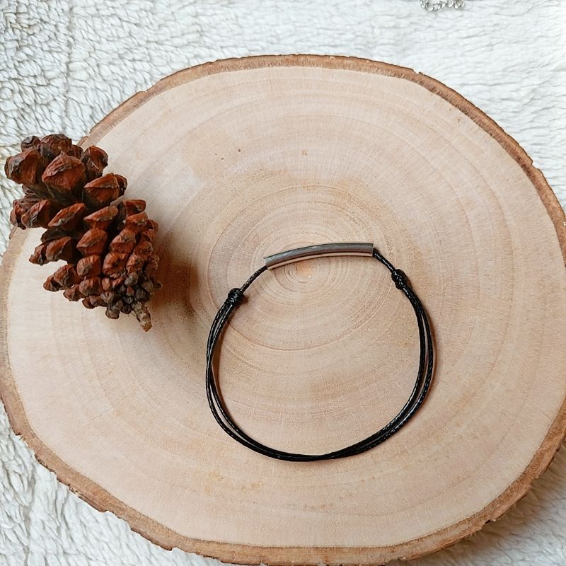 [ Tube bracelet ] taehyung bracelet | gelang panjang V | gelang stainless steel  taehyung v bts | ta