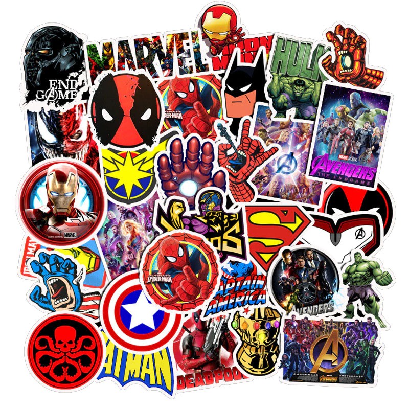

Marvel The Avengers Superhero Sticker Pack
