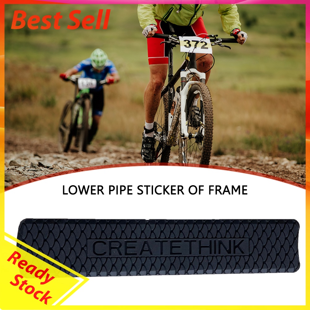 Road Bicycle Frame Downtube Scratch-Resistant Sticker MTB Chain Frame Guard