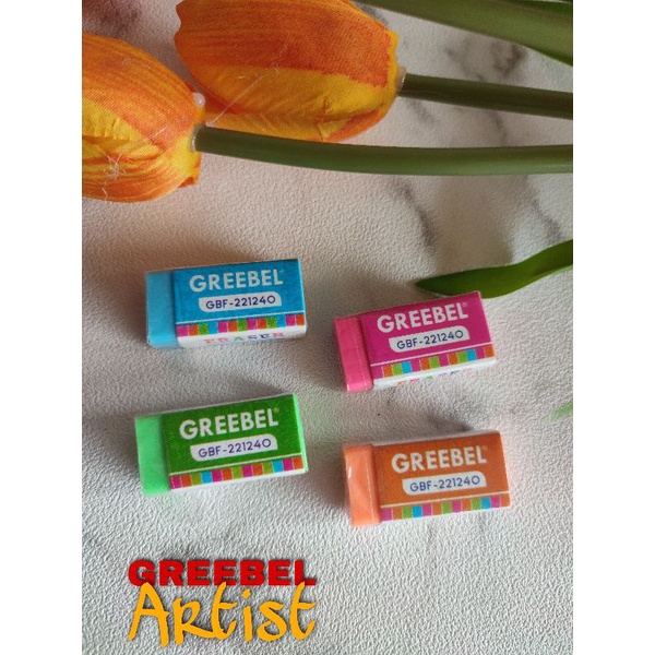 

Penghapus Warna Warni Greebel GBF 221240 - Pcs