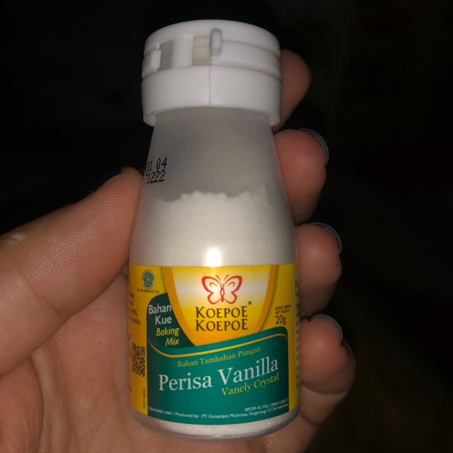 

Bubuk vanili / perisa vanilla