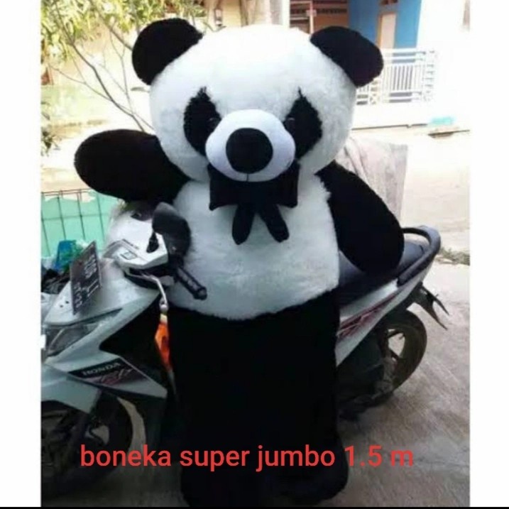 Boneka Panda Super Jumbo 1.5 meter / Boneka Beruang Teddy Bear 150cm