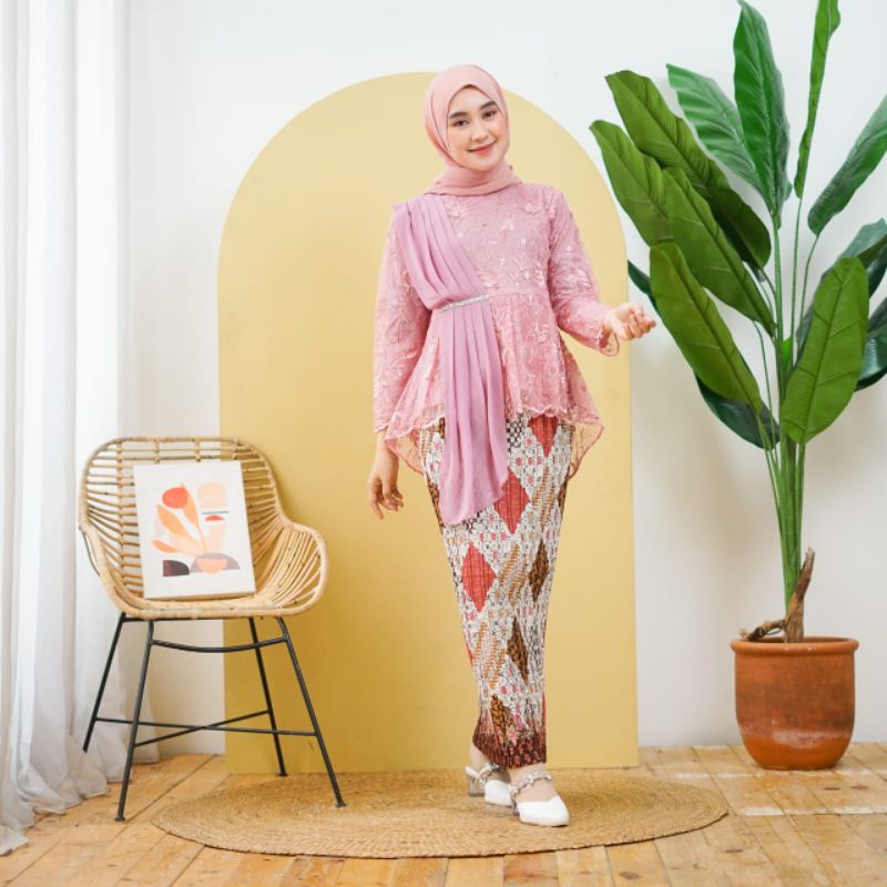 Set Kebaya Modern - Kebaya Wisuda - Kebaya Remaja - Kebaya Modern - Kebaya Kondangan - Kebaya Pesta 
