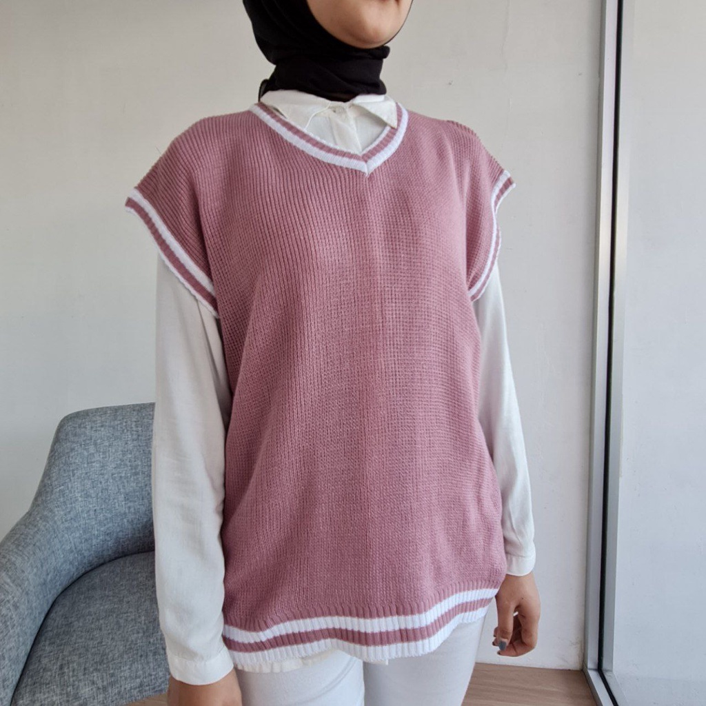 Nara Grosir - Pevita Vest | Fashion Terkini | Sweater Termurah