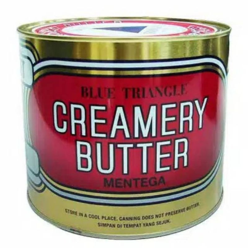 

Creamery butter blue triagle 2 kg mentega margarine caping