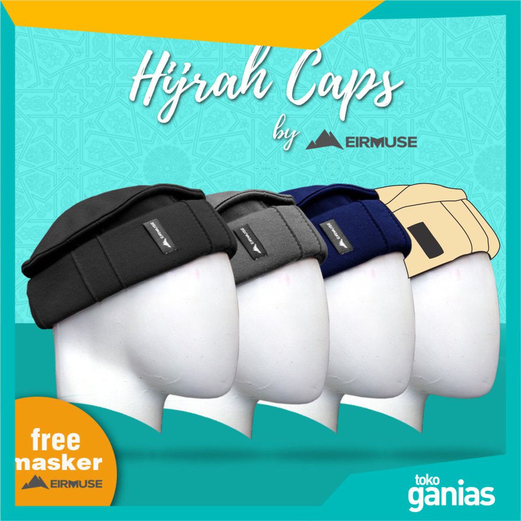 Topi Kupluk Pakol - Peci Gaul Hijrah by Eirmuse