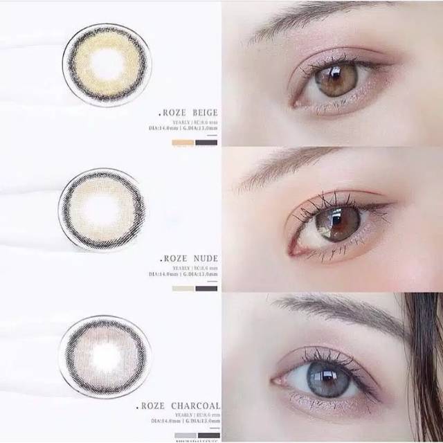 Softlens IDOL ROZE 14,2 MM Normal By Sweet / Soflen i-DOL ROZE / Idol Roze By Sweet